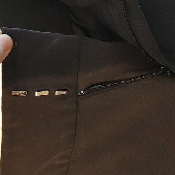 Apt 9. Black Trouser Pants Women's Size 12 Classic Dress Pant Or Business Casual - Picture 4 of 7